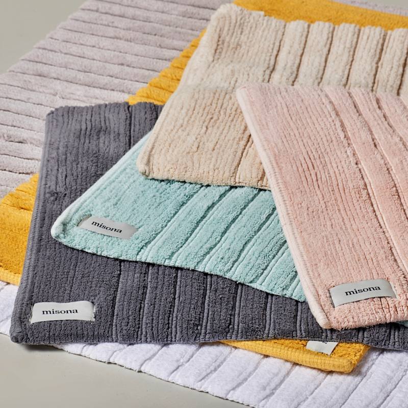 Thumbnail of Organic Cotton Bath Runner Mat - Natural image