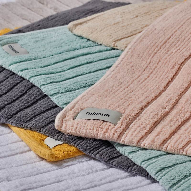 Thumbnail of Organic Cotton Bath Mat - Dark Grey image