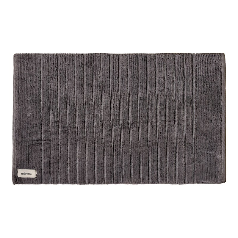 Thumbnail of Organic Cotton Bath Mat - Dark Grey image