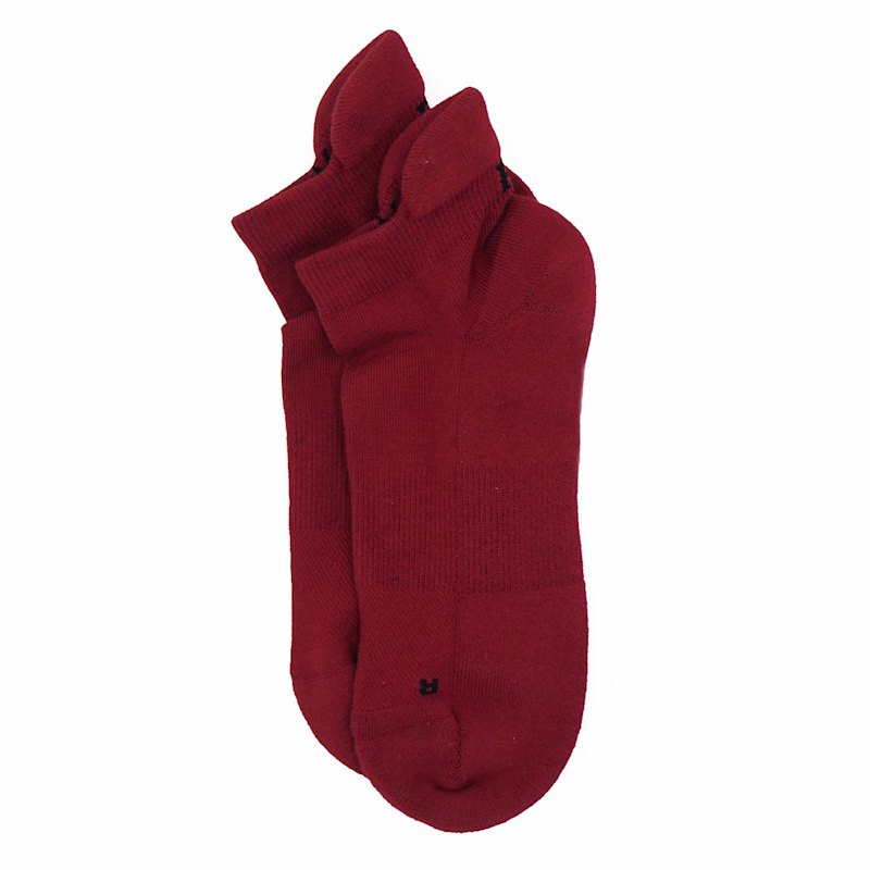 Thumbnail of Organic Men's Trainer Sport Socks – Burgundy image