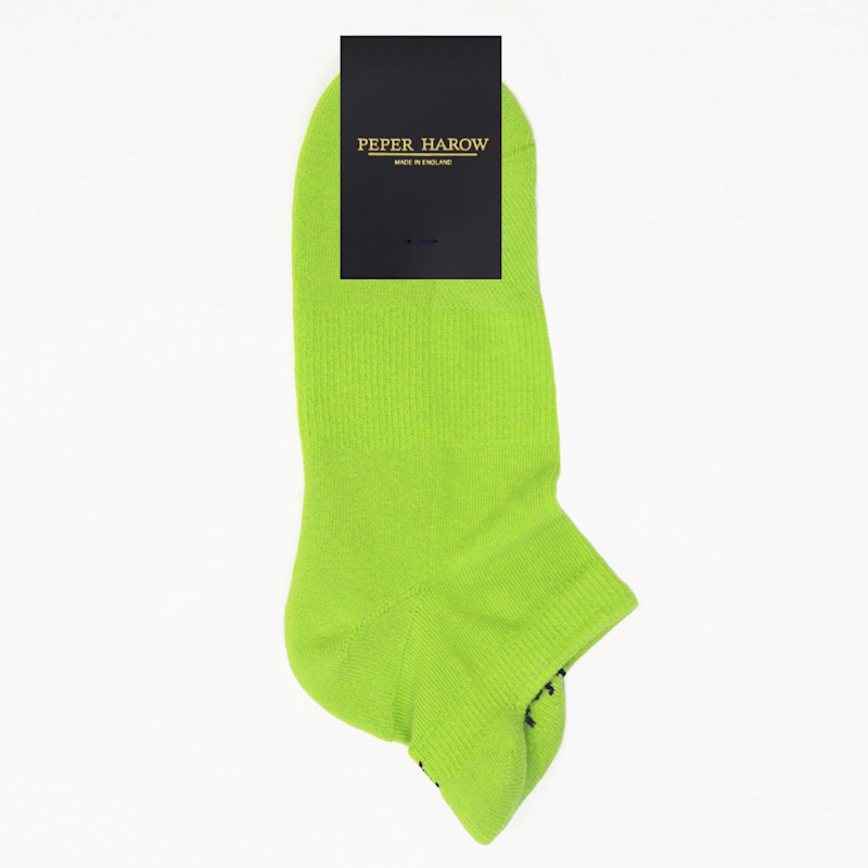 Thumbnail of Organic Women's Trainer Sport Socks – Neon image