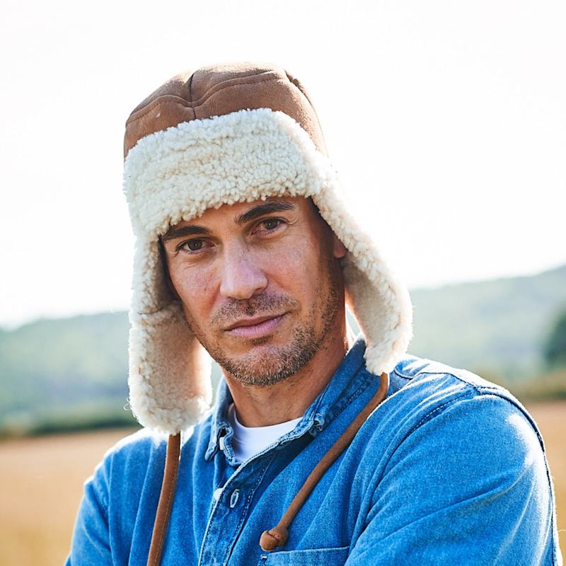 Thumbnail of Sheepskin Trapper Hat Brandy Cream Garth image