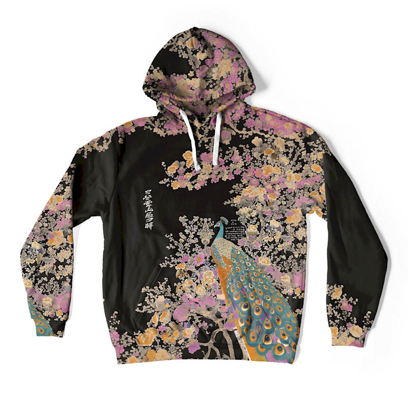Thumbnail of Ornate Avian Oversize Hoodie image
