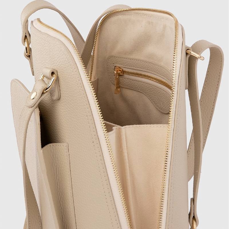 Osan Cream Floater Leather Women display picture 3