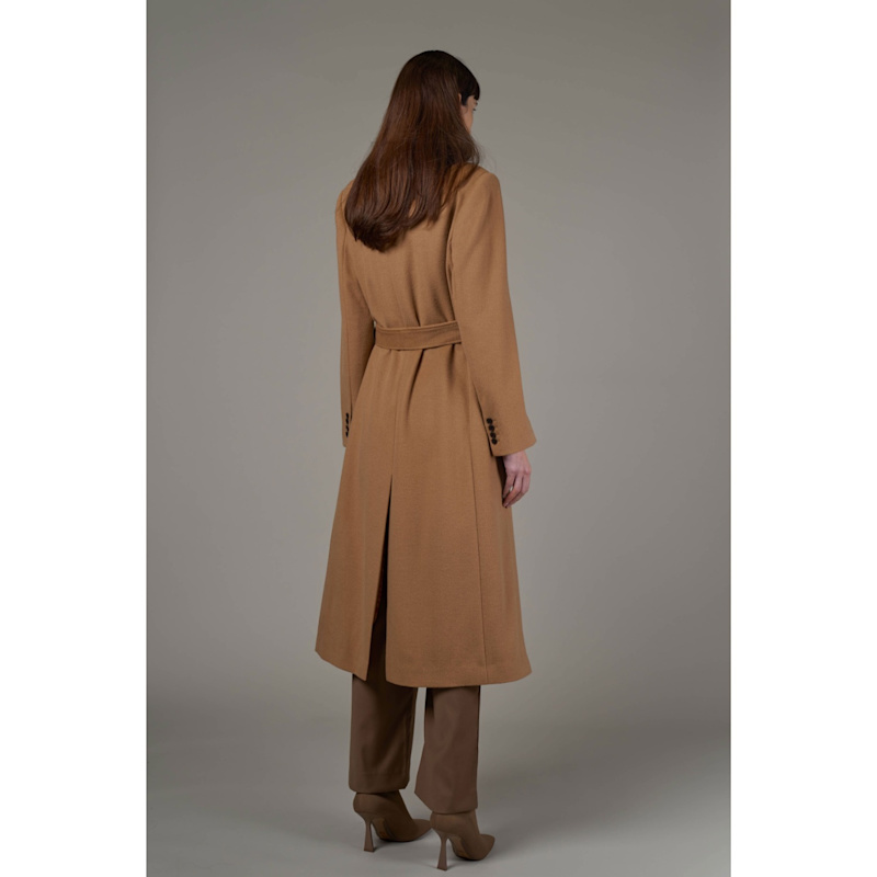 Thumbnail of Oslo Tailored Coat - Camel & Black image