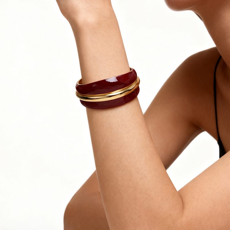 Thumbnail of Ostuni Red Bangle image