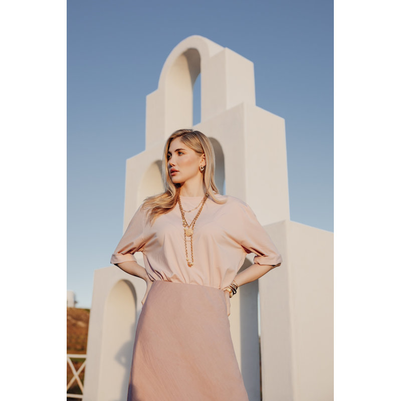 Oversized Essential Tee - Pink | RAVE ON TREND | Wolf & Badger