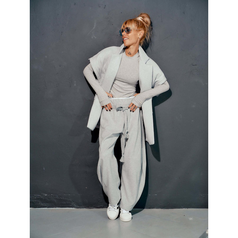 Thumbnail of Oversized Grey Three-Piece Set image