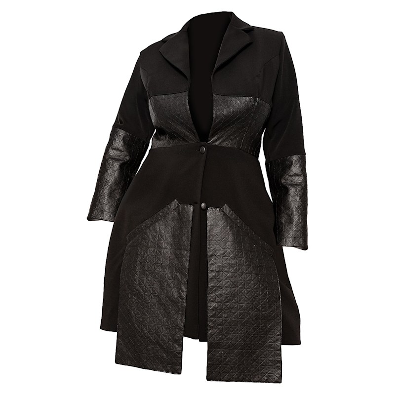 Thumbnail of Oversized Jacket With Embroidered Details image