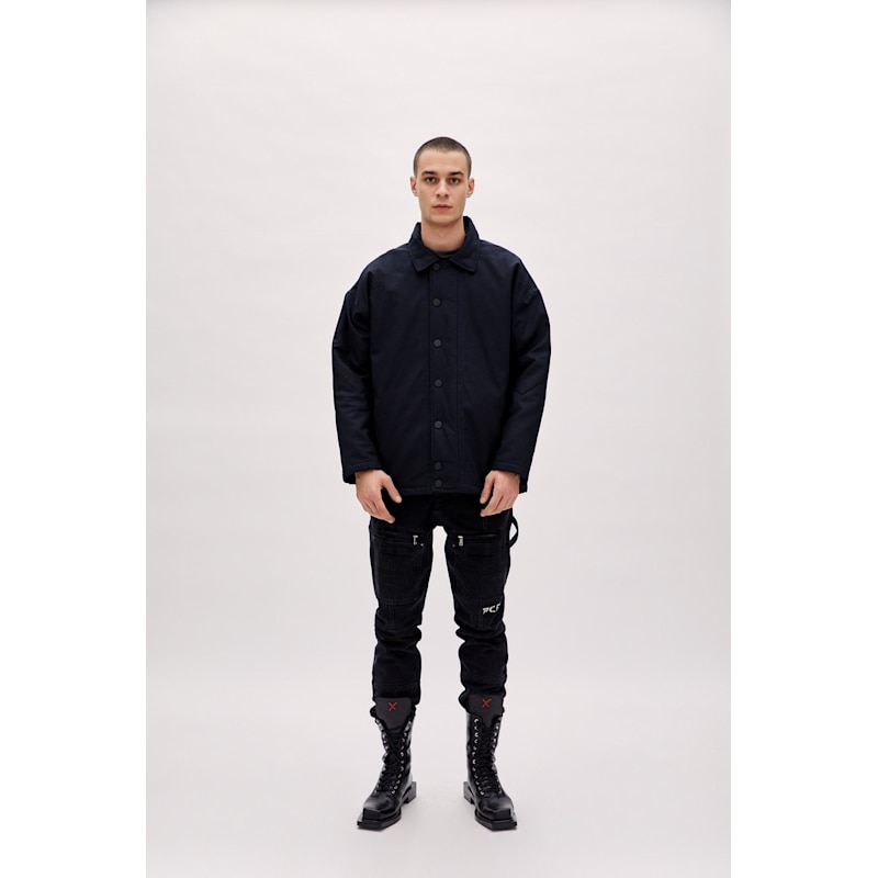 Thumbnail of Men Oversized Puffer Jacket - Black image