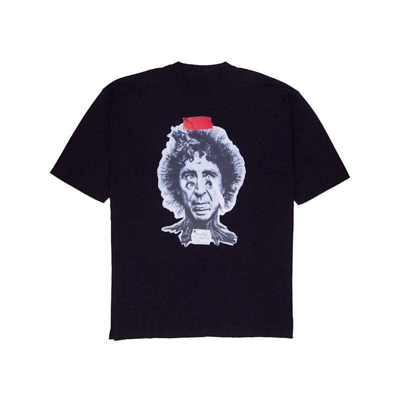 Thumbnail of Oversized T-Shirt In Black With Double Eye Design image