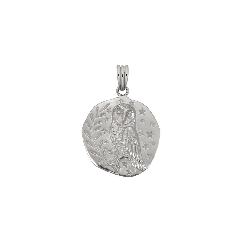 Thumbnail of Owl Charm Silver image