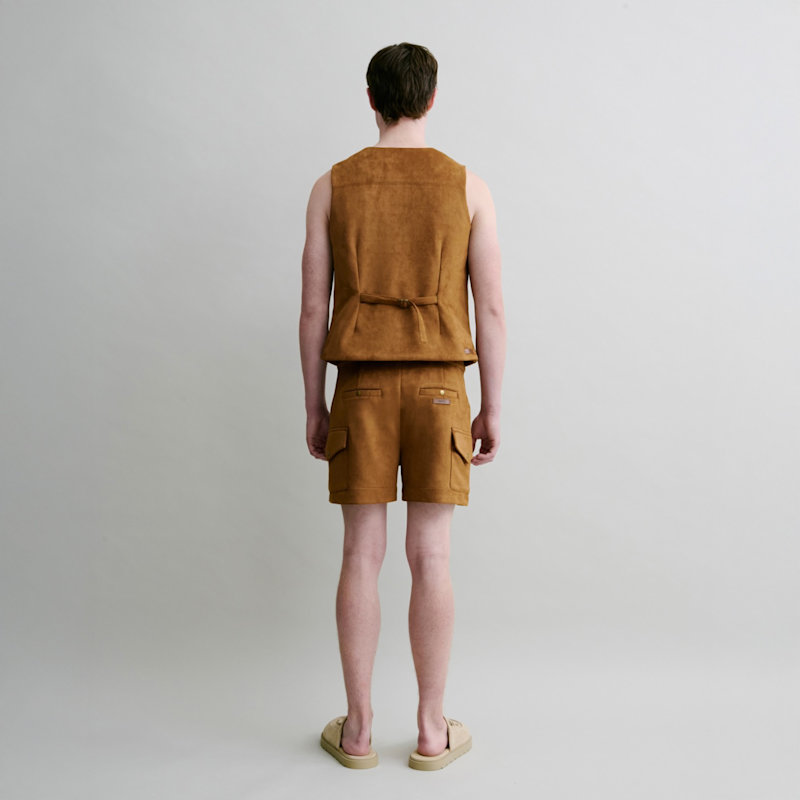 Thumbnail of Padded Suede Gilet image