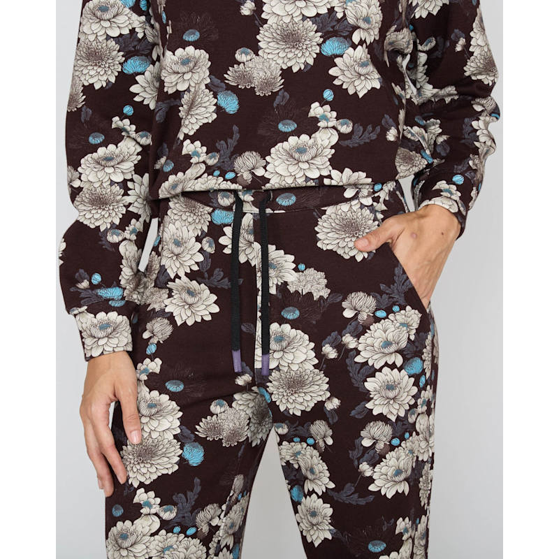 Thumbnail of Paige Serious Floral Knit Pant - Black image