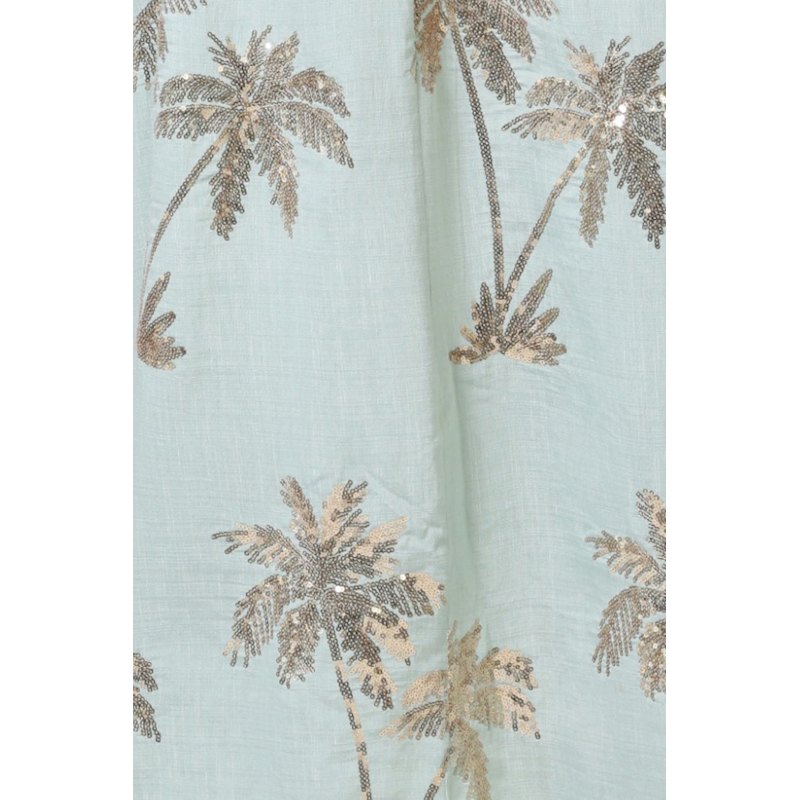 Thumbnail of Palms Of Gold Blue And Gold Sequin The Last Song Dress image