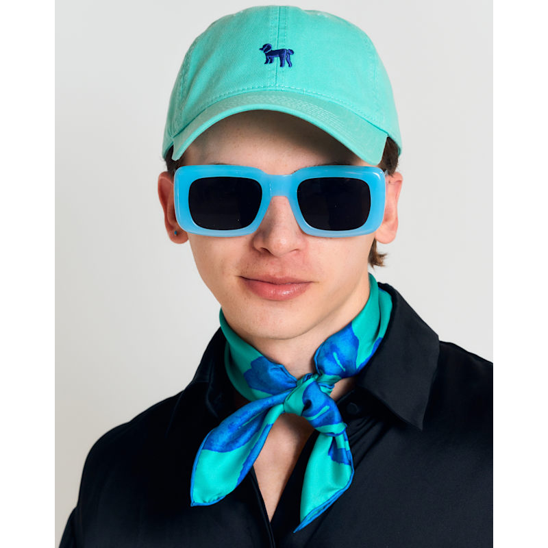 Thumbnail of Pan Pan Baseball Cap - Teal Green image