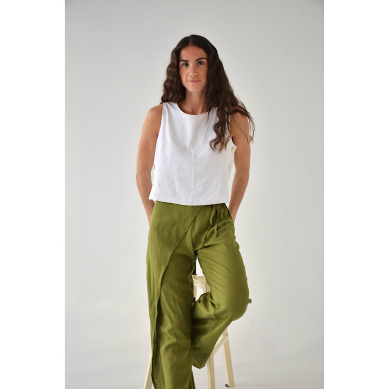 Thumbnail of Carlota Green Trousers image