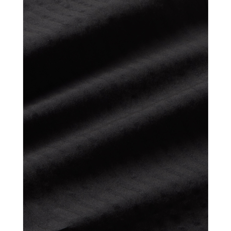 Thumbnail of Black Wide Leg Seersucker Manolita Pants image