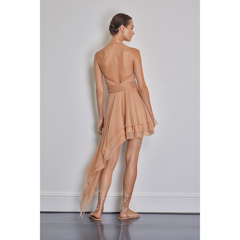 Thumbnail of Pantha Silk Dress - Nude image