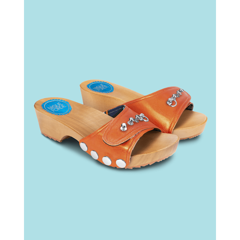 Thumbnail of Paprika Hot Orange Lucille Sandals image