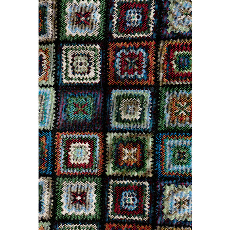 Thumbnail of Pasadena Seventies Patch Jacquard Midi Skirt image