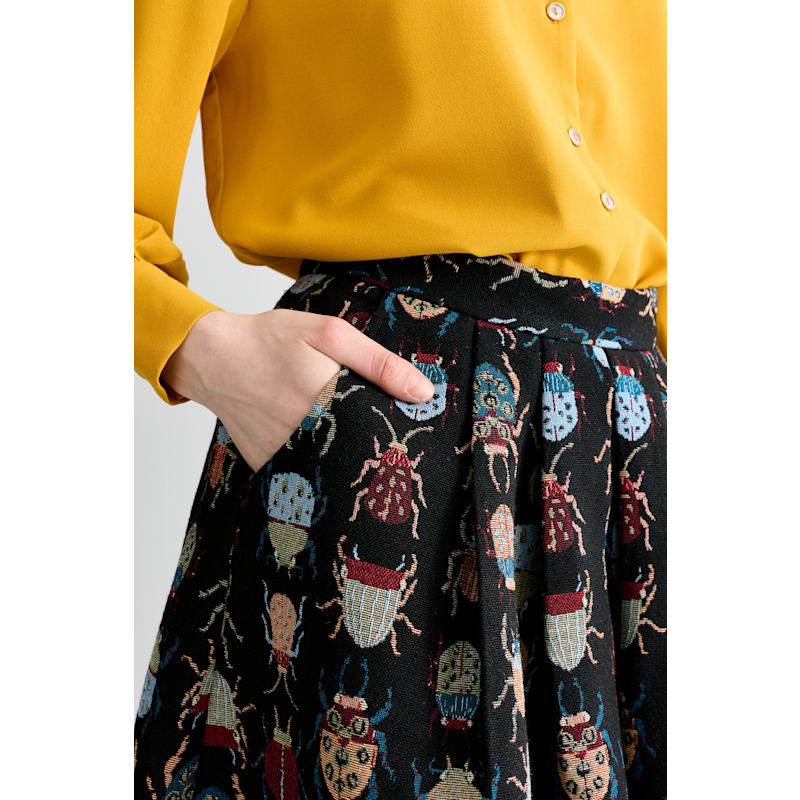 Thumbnail of Pasadena Beetlejuice Midi Skirt image