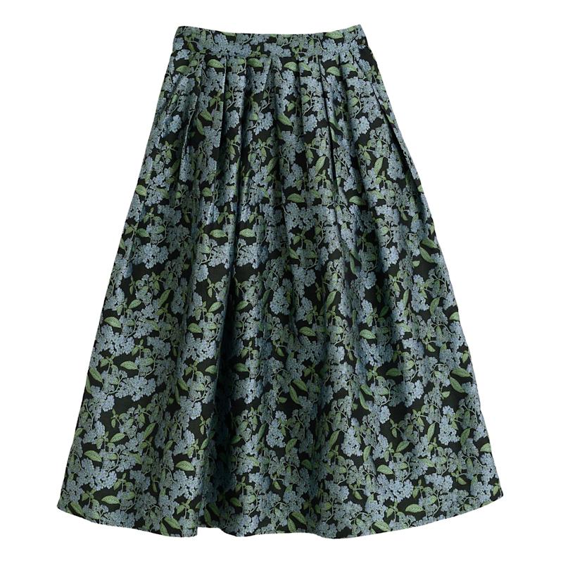 Thumbnail of Pasadena Blossom Jacquard Midi Skirt image