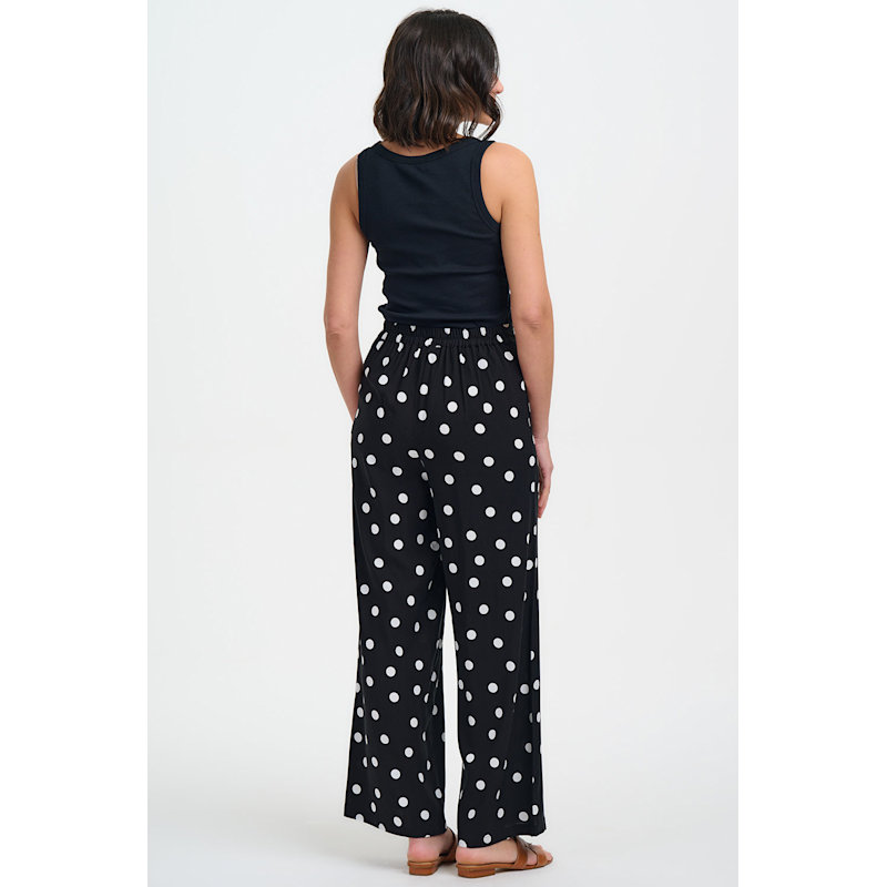 Thumbnail of Patsy Palazzo Trousers Monochrome, Polka Dot image