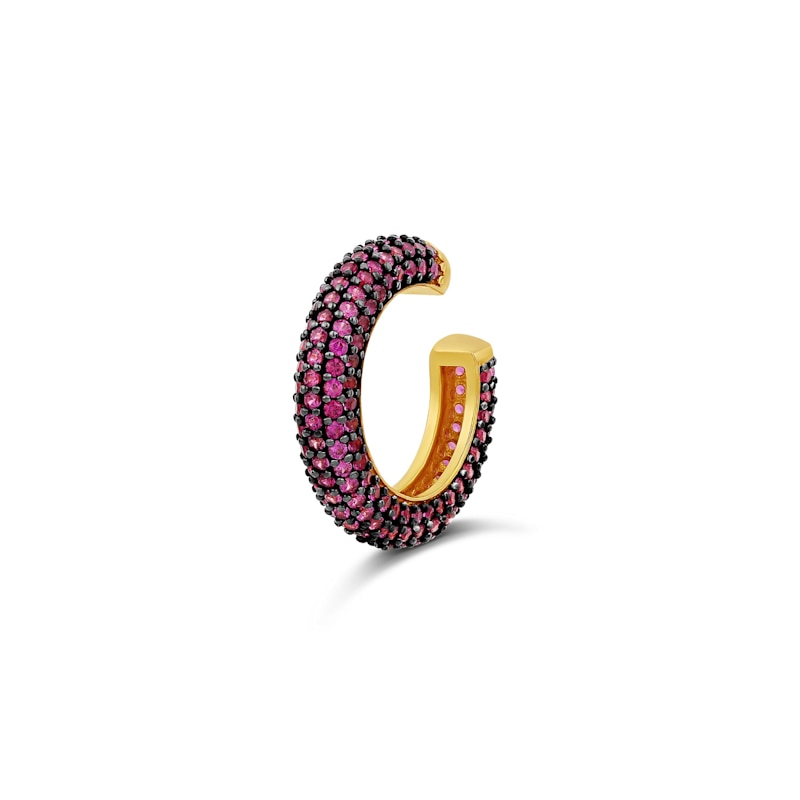 Thumbnail of Pave Ear Cuff - Pink image