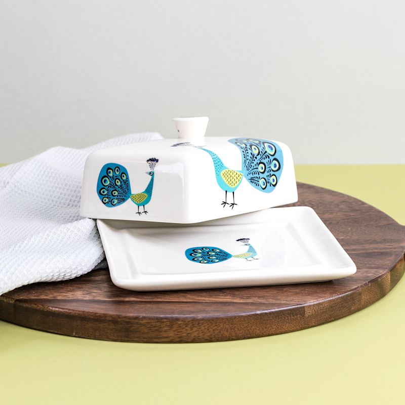 Thumbnail of Peacock Butter Dish image