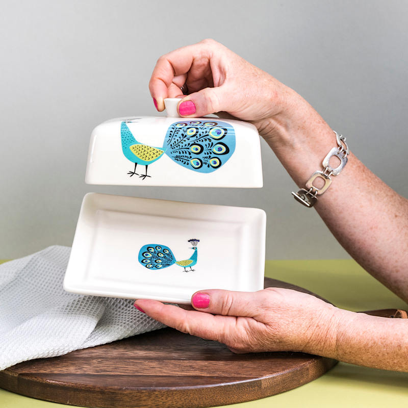 Thumbnail of Peacock Butter Dish image