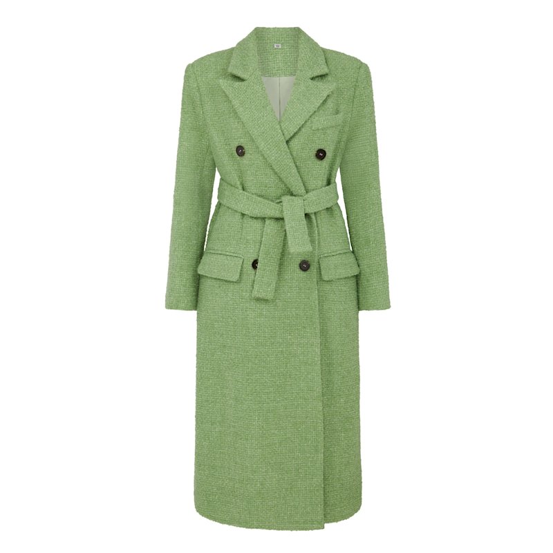 MISTREASS Elegant Bit Bouclé Coat Collins Bouclet Coat | Nuuly
