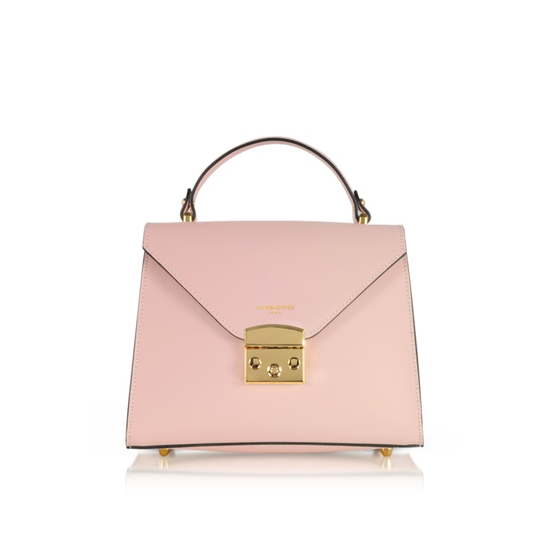 Thumbnail of Peggy Leather Top Handle Satchel Bag - Pink Color image