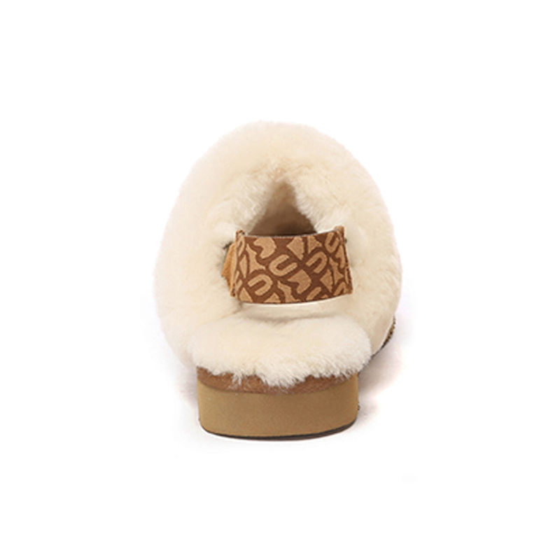 Thumbnail of Pelican Removable Strap Slingback Slippers In Chestnut image
