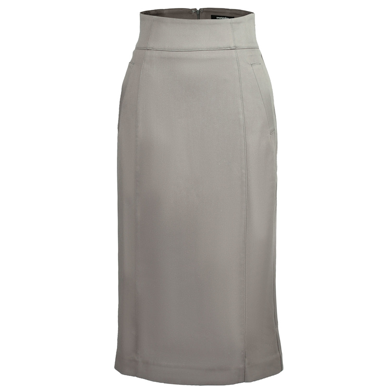 Thumbnail of Pencil Tailor Skirt - Grey image