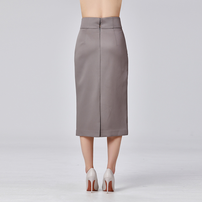 Thumbnail of Pencil Tailor Skirt - Grey image