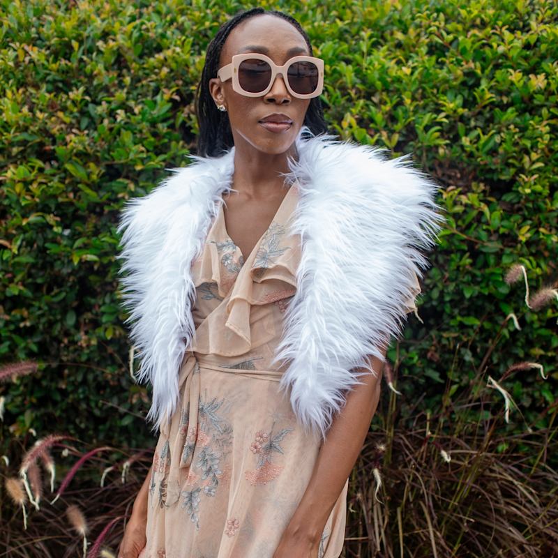 Thumbnail of Penny Blanc Faux Fur Collar image