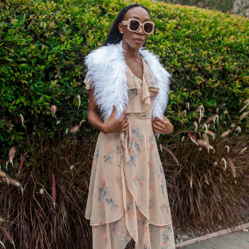 Thumbnail of Penny Blanc Faux Fur Collar image