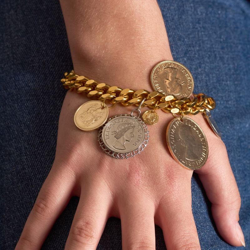 Thumbnail of Penny Coin Charm Bracelet image
