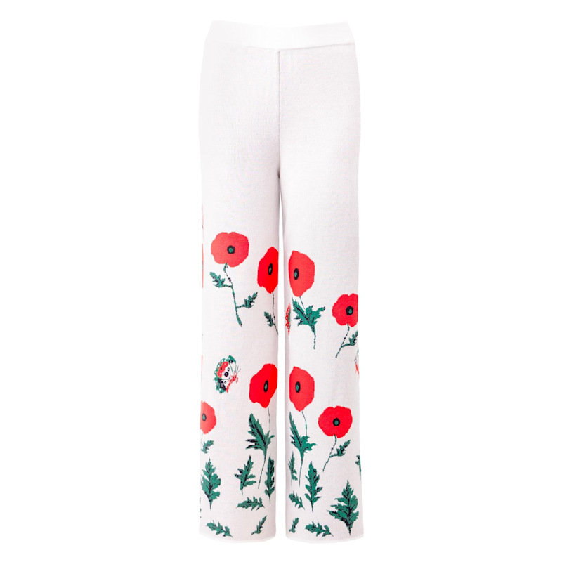 Thumbnail of Poppy High Waist Knit Trousers image