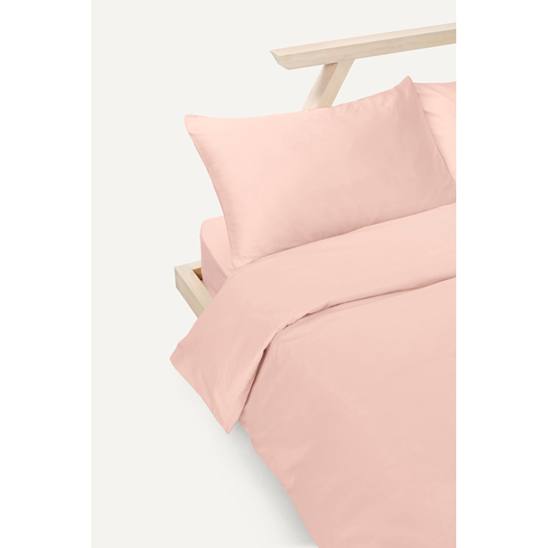 Thumbnail of Percale Organic Cotton Duvet Cover - Midsummer Pink image