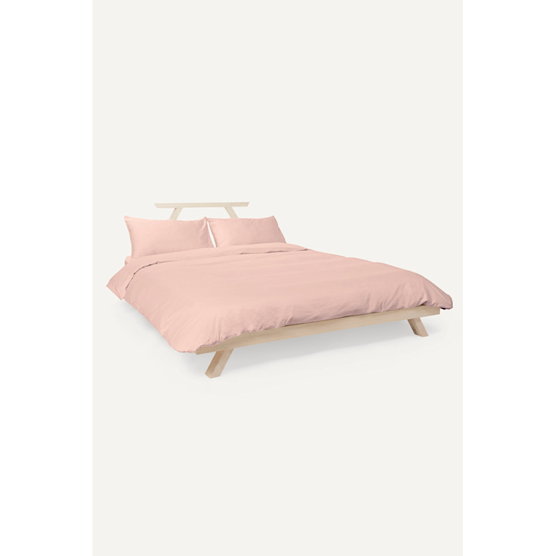 Thumbnail of Percale Organic Cotton Duvet Cover - Midsummer Pink image