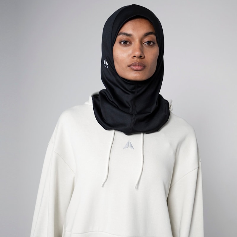 Thumbnail of Performance Eco-Friendly Hijab For Women – Black Breathable Sweat-Wicking Sports Headscarf – Sustainable Activewear Hijab For Gym, Running, Yoga, Athleisure, Outdoor Activities, Travel, Layering, And Everyday Comfort image