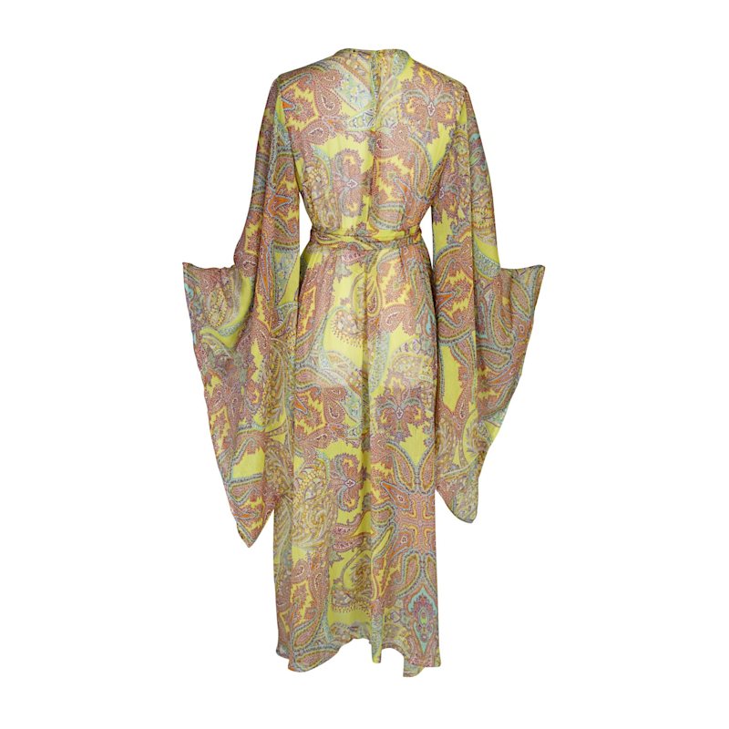 Thumbnail of Peridot Paisley Kimono image