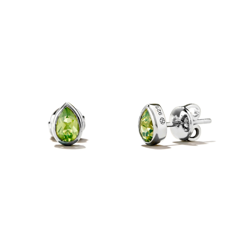 Thumbnail of Peridot Pear Studs image