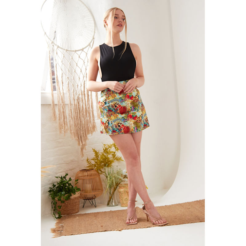 Thumbnail of Persian Printed Mini Skirt image