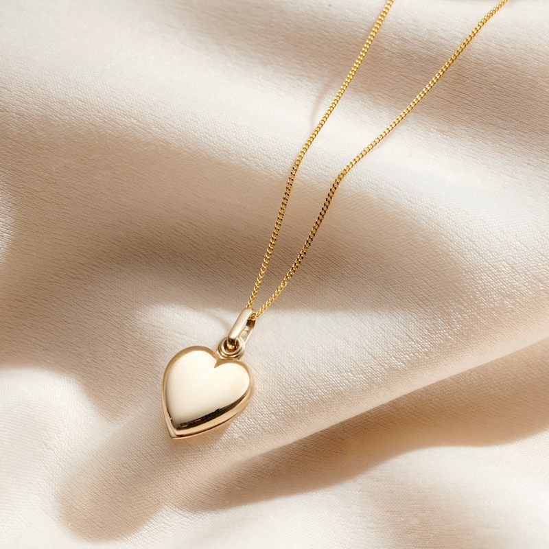 Thumbnail of Gold Petite Heart Locket image