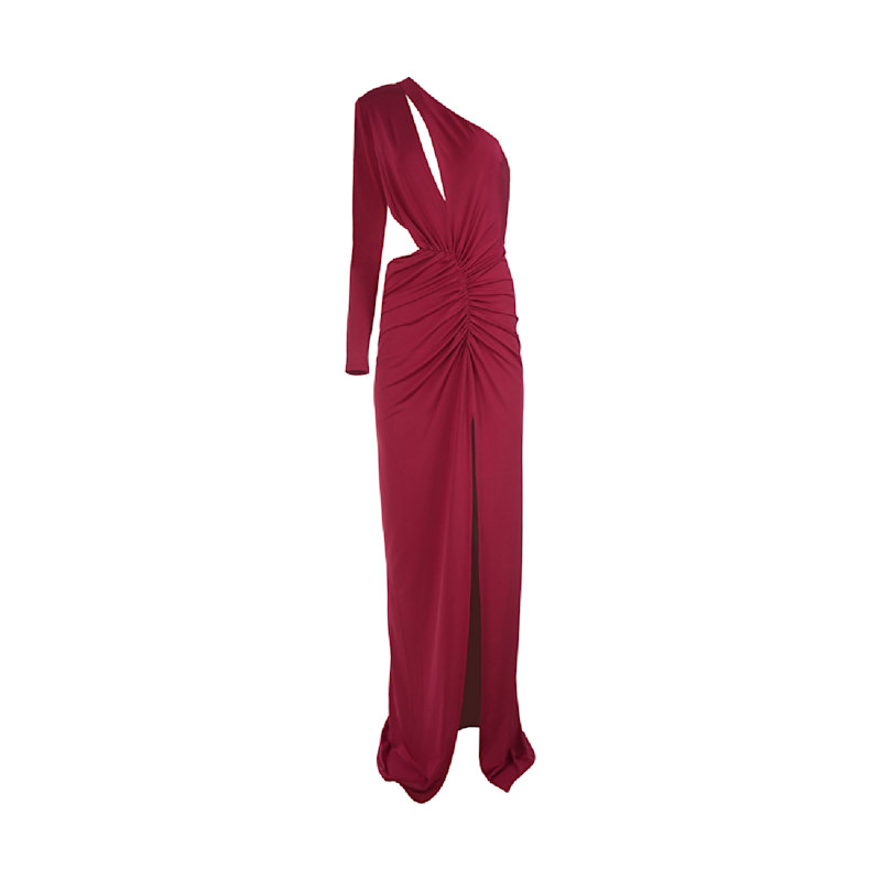 Philippa Red Wine Dress | NSH | Wolf & Badger