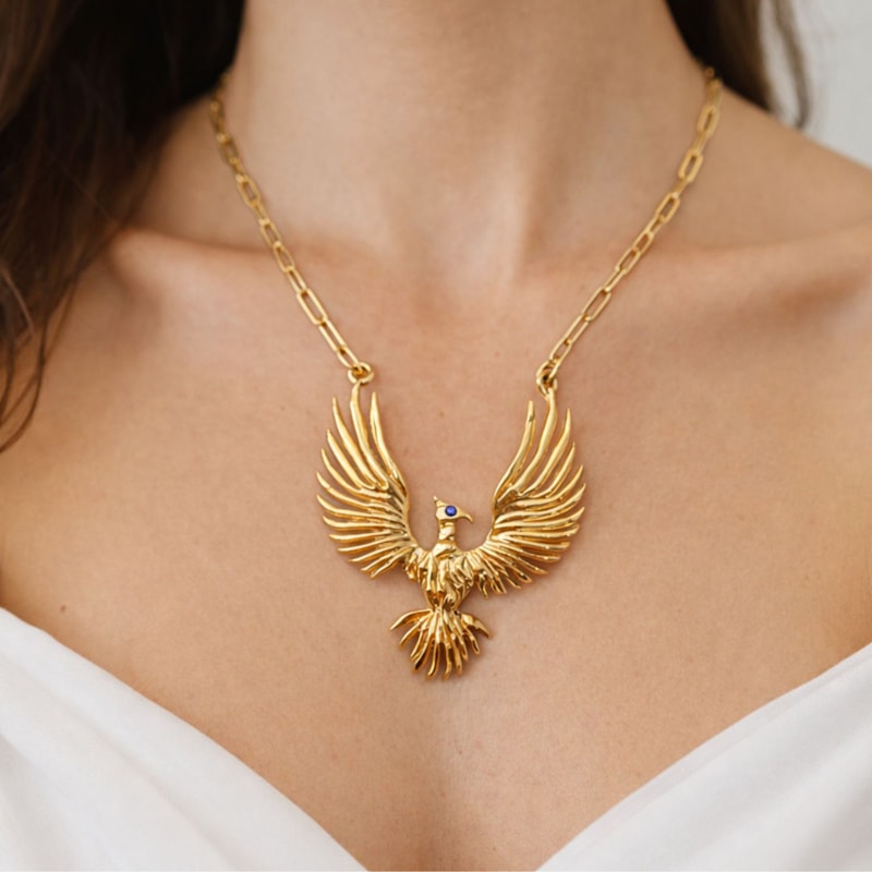 Thumbnail of Phoenix Pendant Necklace image