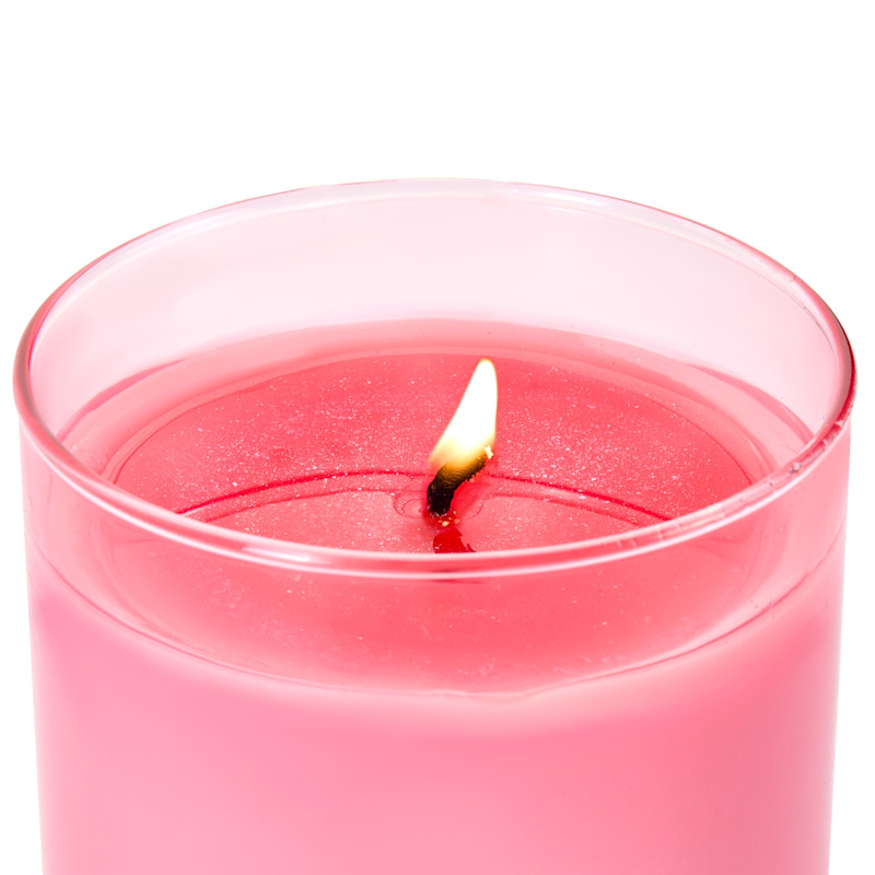 Thumbnail of Pink Cosmos - Glitter Bomb™ Luxury Gift Soy Candle In Blackcurrant, Vanilla & Jasmine 230G image